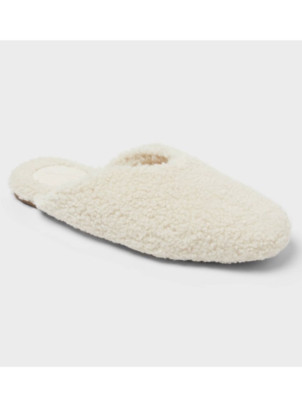 Universal Thread Cozy Alpine Kylar Mule Slippers Cream